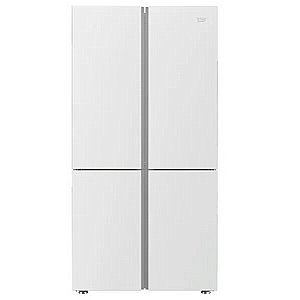 מקרר 4 דלתות 572 ליטר דגם GN1406222GW בקו Beko זכוכית לבנה מקרר 4 דלתות 572 ליטר דגם GN1406222GW בקו Beko זכוכית לבנה