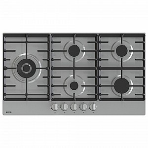 כיריים גז נירוסטה 5 להבות 90 ס"מ Gorenje גורנייה GW951X כיריים גז נירוסטה 5 להבות 90 ס"מ Gorenje גורנייה GW951X