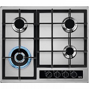 כיריים גז 4 להבות AEG א.א.ג. Slim Line HGB64420YM כיריים גז 4 להבות AEG א.א.ג. Slim Line HGB64420YM