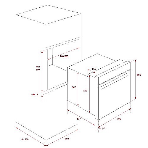 ���� ���� 60 �"� ���� TEKA ��� ��� HLB860