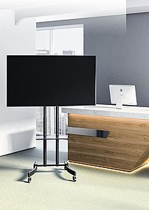 עגלת נשיאה לטלוויזיה עד 75" EAZO IR65 עגלת נשיאה לטלוויזיה עד 75" EAZO IR65