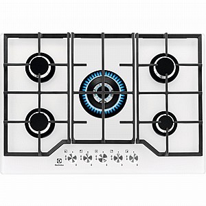 כיריים גז 5 להבות Electrolux אלקטרולוקס KGG7536W כיריים גז 5 להבות Electrolux אלקטרולוקס KGG7536W