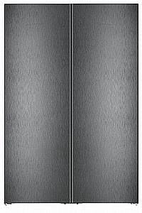 מקרר ליבהר דלת ליד דלת דגם XRFBD5220 נירוסטה מושחרת מקרר ליבהר דלת ליד דלת דגם XRFBD5220 נירוסטה מושחרת