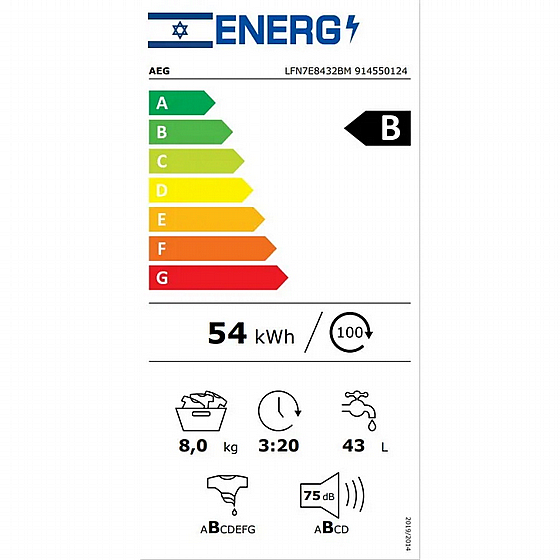 ����� ����� ��� ���� 8 �"� AEG �.�.�. LFN7E8432BM
