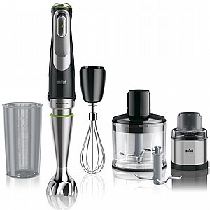 בלנדר מוט כולל אביזרים Braun 1200W בראון Series 9 MQ9138XII בלנדר מוט כולל אביזרים Braun 1200W בראון Series 9 MQ9138XII