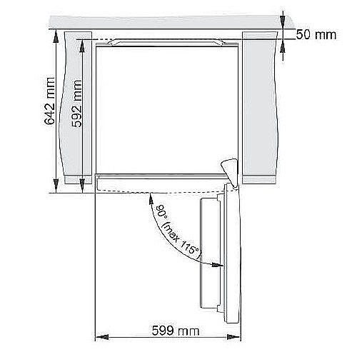 ���� 4 ����� SBS ���� 120 ���� GORENJE ������� ��� NRK6192SYBK