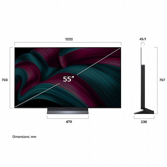 �������� ���� 55" LG 4K OLED  �� �� OLED55C56LA