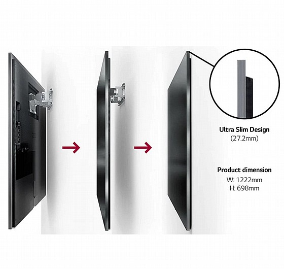 �������� ���� 65" LG OLED �� �� evo Gallery Edition OLED65G26LA