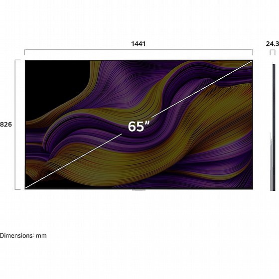 �������� ���� 65" OLED 4K �LG �� �� OLED65G56LA