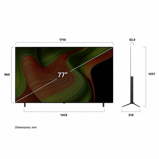 �������� ���� 77" LG 4K OLED �� �� OLED77B56LA