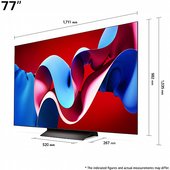 �������� ���� 77" LG OLED �� �� OLED77C46LA