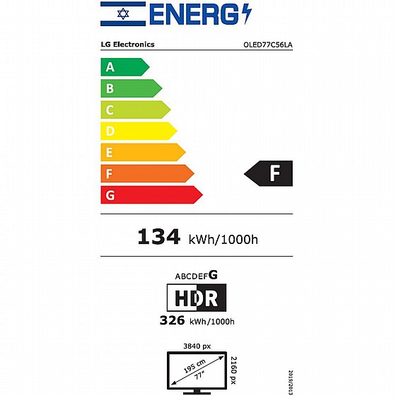 �������� ���� 77" LG 4K OLED  �� �� OLED77C56LA