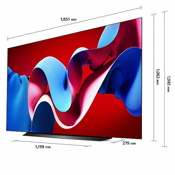 �������� ���� 83" LG OLED �� �� OLED83C46LA
