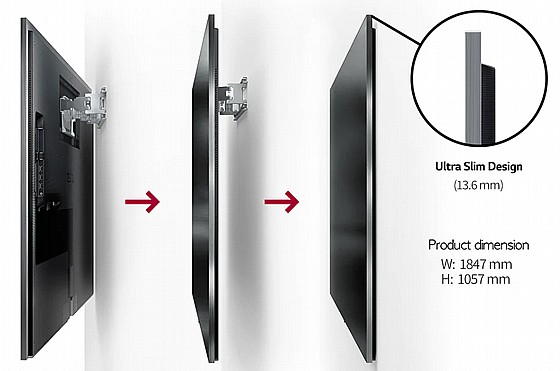 ��� �������� ����������� LG OLED evo Gallery Edition - ����� 77 ���� ���� ���������� K4 ���: OLED83G36LA
