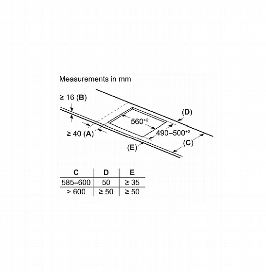 ������ ��������� 60 �"� ���� 6 �� 2 ����� ����� ������ BOSCH ��� ��� PVQ631HC1E
