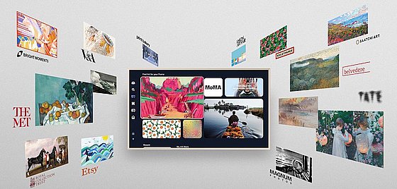 �������� ���� 50" QLED 4K �Samsung ������ The Frame LS03F QE50LS03FAUXIL