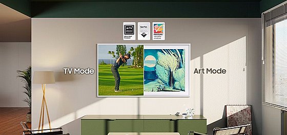 �������� ���� 55" QLED 4K �Samsung ������ The Frame LS03F QE55LS03FAUXIL