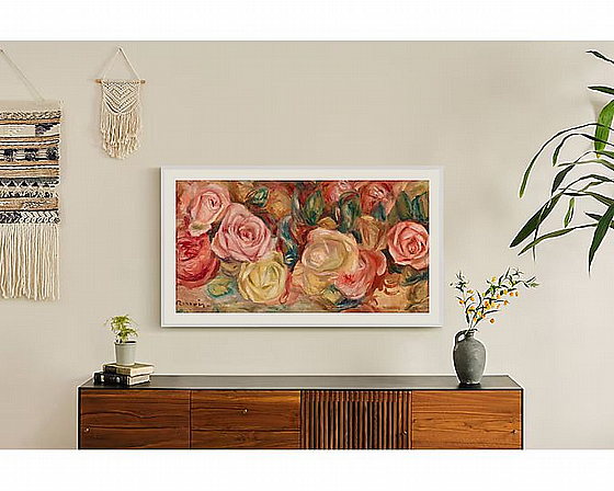 �������� ���� 65 ���� SAMSUNG ��� QE65LS03D QLED 4K Frame Serie ������