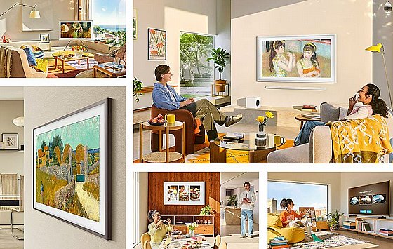 �������� ���� 65" QLED 4K �Samsung ������ The Frame LS03F QE65LS03FAUXIL
