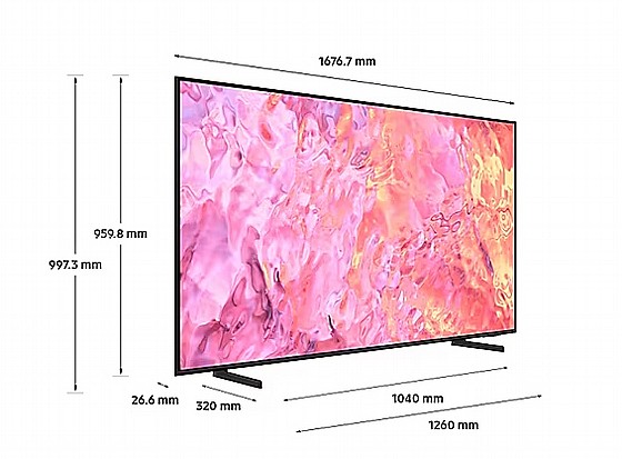 ������� 75" ������ SAMSUNG ��� QE75Q60C 