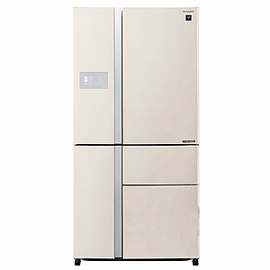 מקרר 5 דלתות - 668 ליטר Sharp שארפ SJ-R9630-BG קרם מקרר 5 דלתות - 668 ליטר Sharp שארפ SJ-R9630-BG קרם