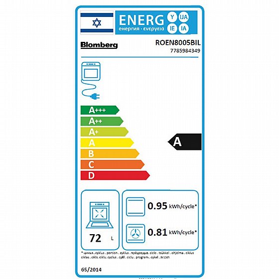 ���� ���� - 72 ���� Blomberg ������� ROEN8005BIL ������ �����