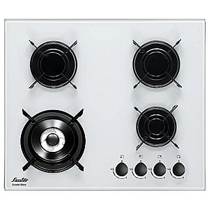 כיריים זכוכית 60 ס"מ 4 להבות דגם SHG8020W סאוטר SAUTER לבן כיריים זכוכית 60 ס"מ 4 להבות דגם SHG8020W סאוטר SAUTER לבן