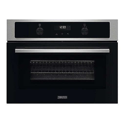 תנור בנוי משולב מיקרוגל 60 ס''מ מבית ZANUSSI זנוסי דגם QUICKCOOK