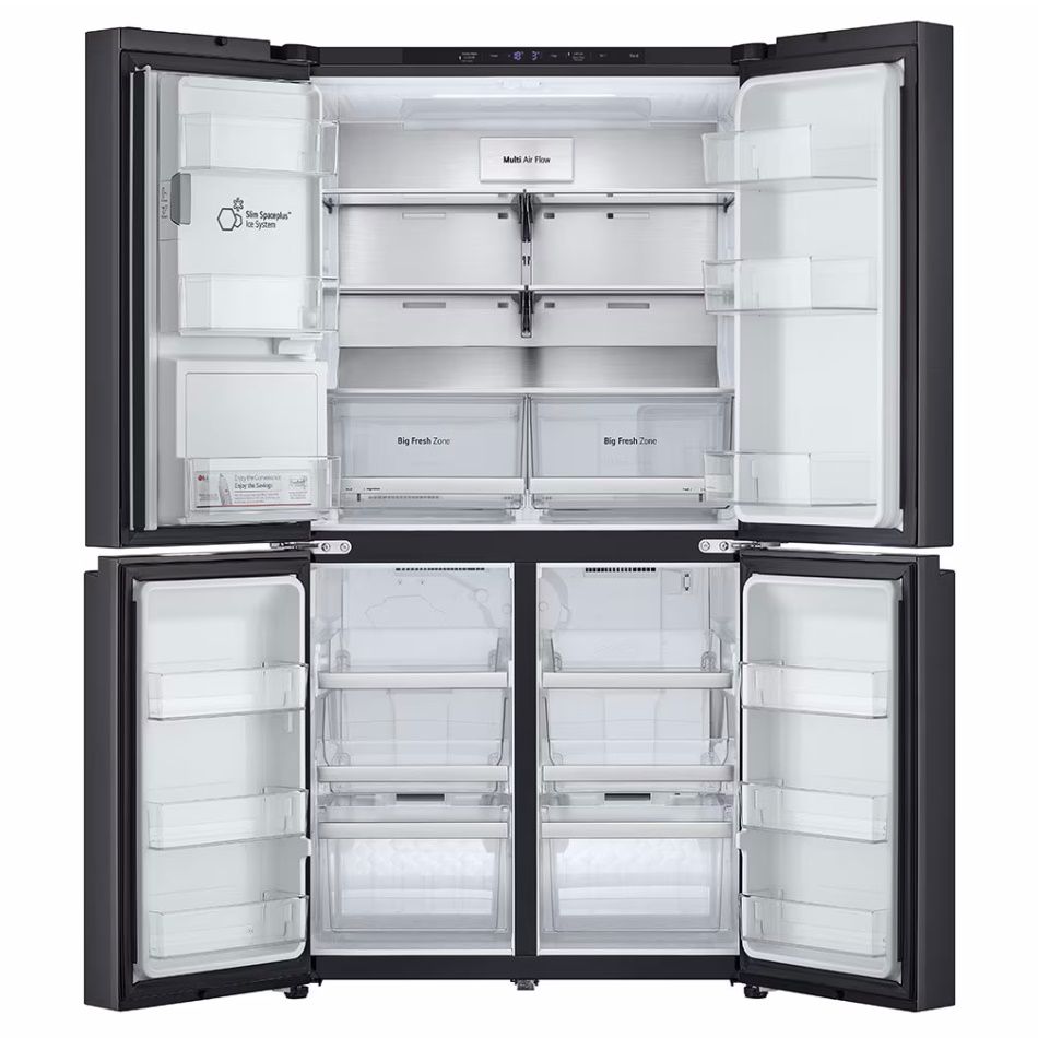 מקרר 4 דלתות מידות